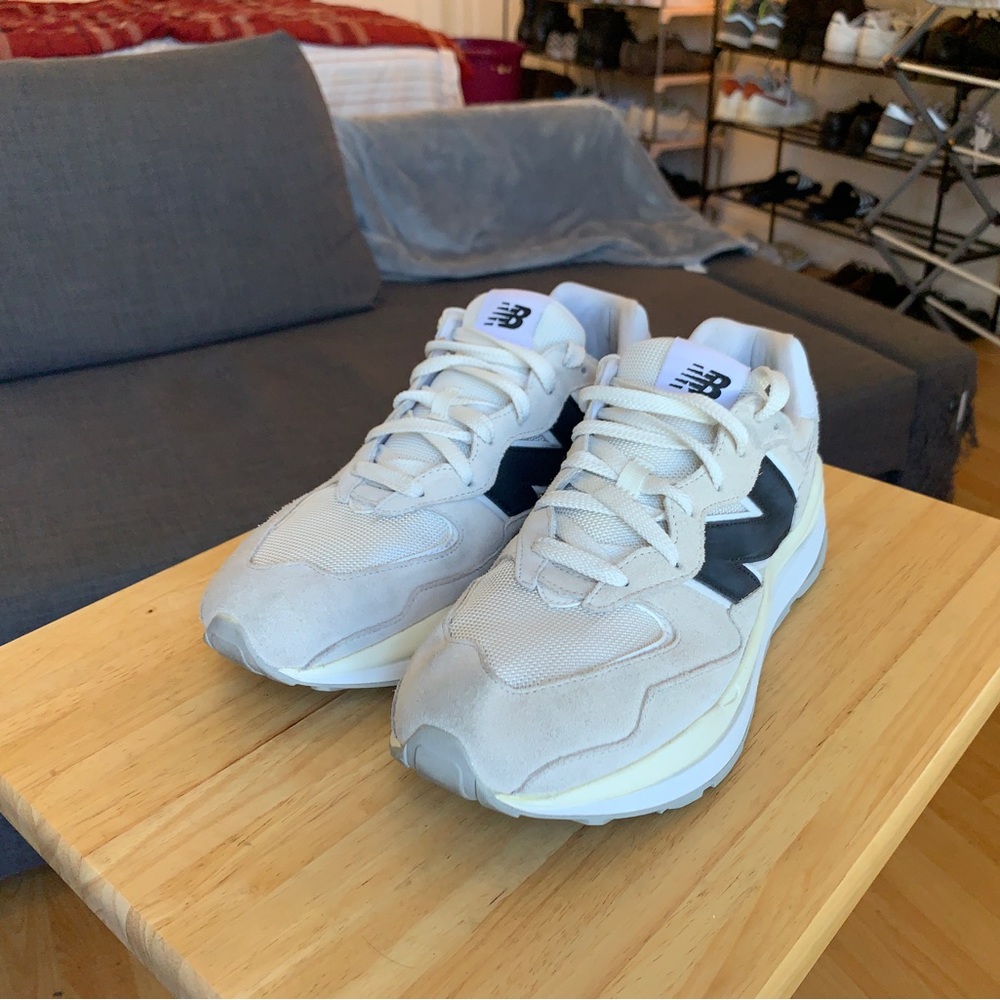 New Balance, 57/40, color: sea salt, size 12